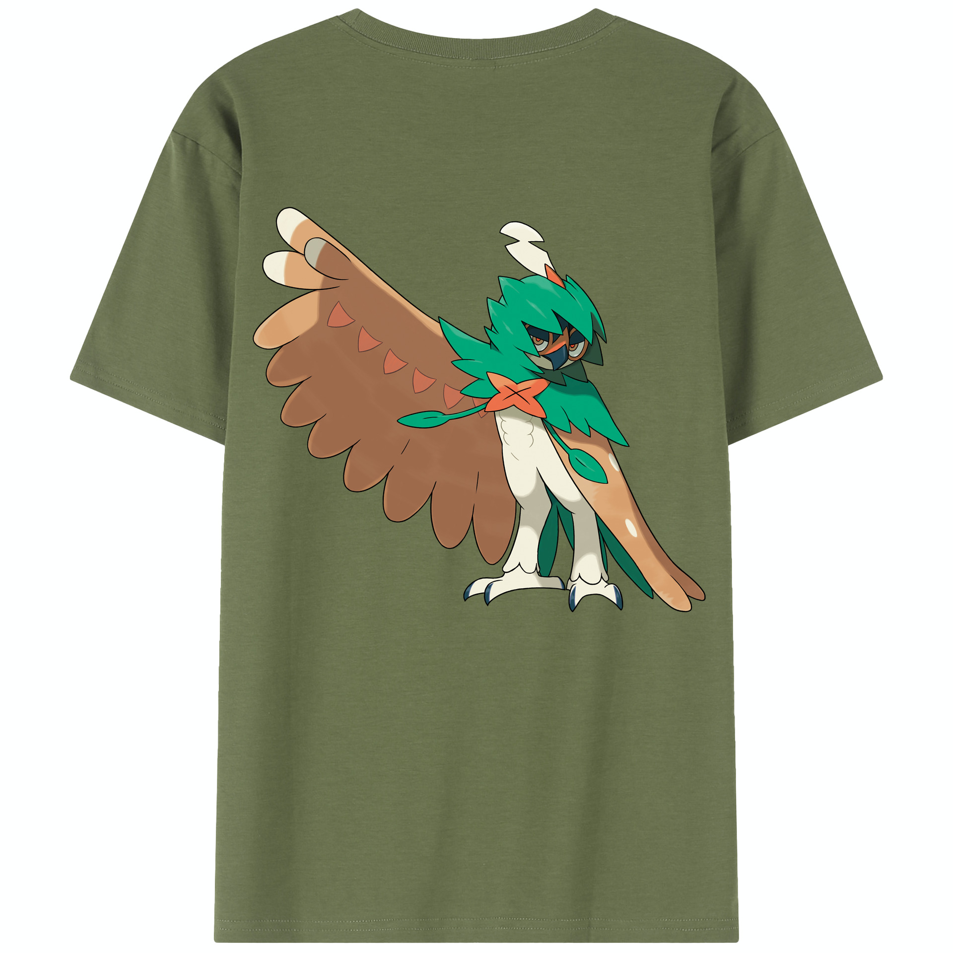 （画像用） ポケットモンスター Pokémon 綿100％半袖Tシャツ（背面プリント）